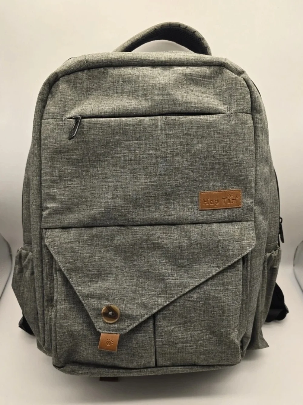 New Hap Tim Grey Diaper Backpack Bag